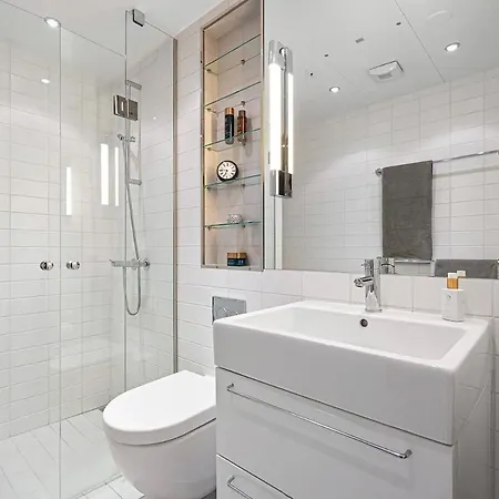Stylish & Modern 3-room On The 9th Floor In Tjuvholmen 公寓 *