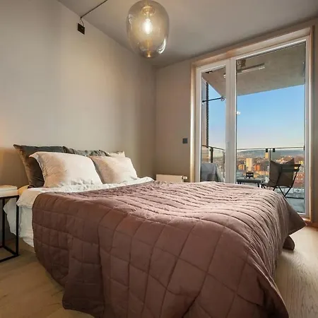 Stylish & Modern 3-room On The 9th Floor In Tjuvholmen 奥斯陆