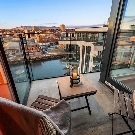 Stylish & Modern 3-room On The 9th Floor In Tjuvholmen 公寓 *