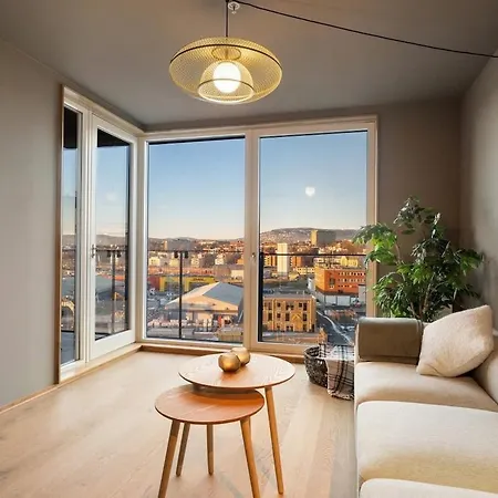 Stylish & Modern 3-room On The 9th Floor In Tjuvholmen *